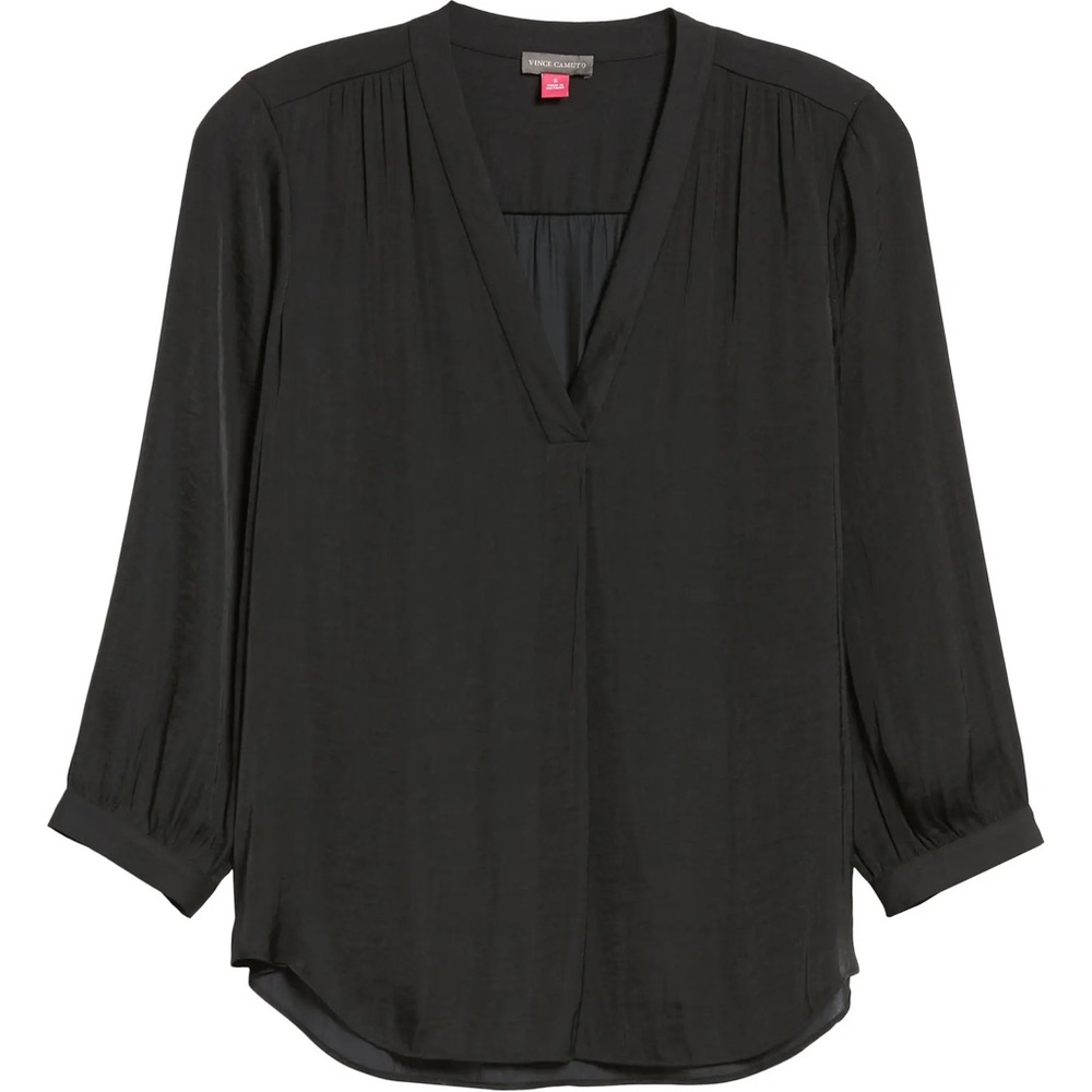 Vince Camuto Black Blouse XL New